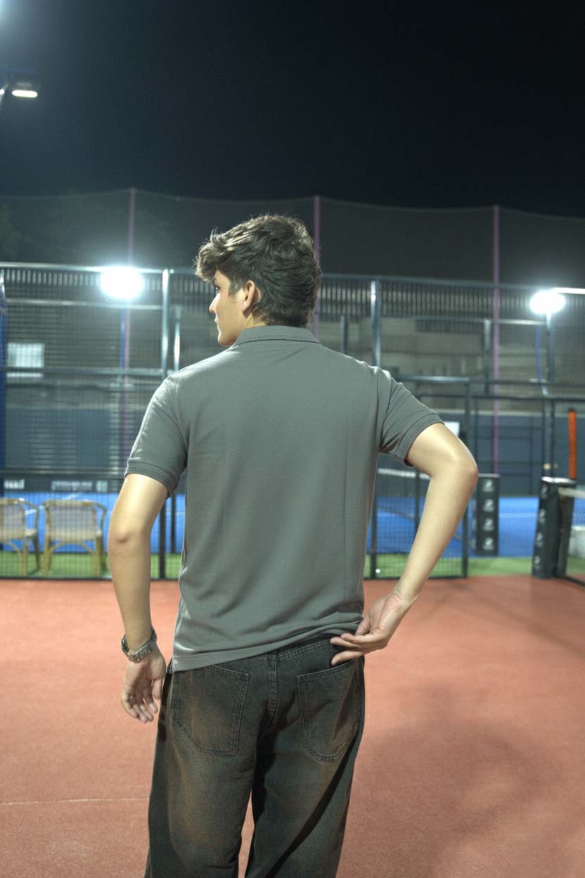 Premium Casual Polos - Charcoal