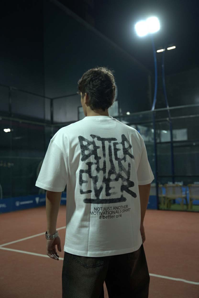 Better Than Ever Oversized Tee - White